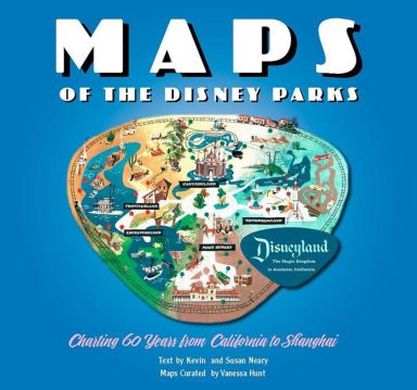 Première de couverture du livre Maps of the Disney Parks: Charting 60 Years from California to Shanghai
