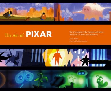 Première de couverture du livre The Art of Pixar: The Complete Color Scripts and Select Art from 25 Years of Animation