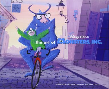 Première de couverture du livre The Art of Monsters Inc.