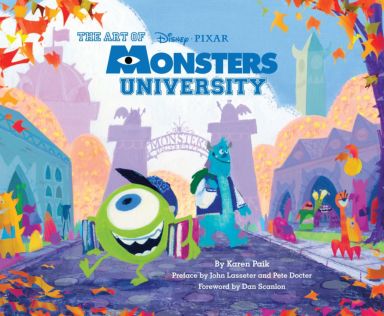 Première de couverture du livre The Art of Monsters University